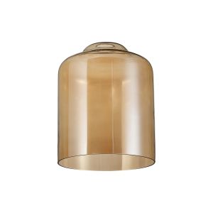Zenth 24x31cm Amber Plated Conical Cylinder Glass (A), Shade