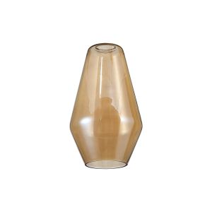 Zenth 18x29cm Amber Plated Kite Glass (F), Shade