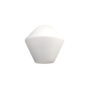 Zenth 23x21.5cm Opal Diamond Glass (H), Shade