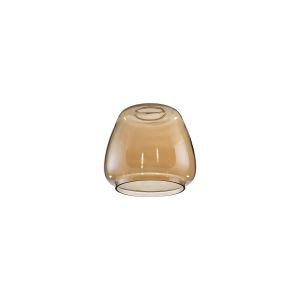 Zenth 16x14cm Amber Plated Jar Glass (J), Shade