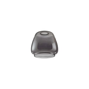 Zenth 16x14cm Smoke Plated Jar Glass (J), Shade