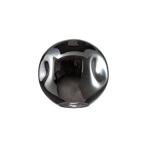 Zenth 25x23.5cm Chrome Plated Round Dimple Glass (L), Shade