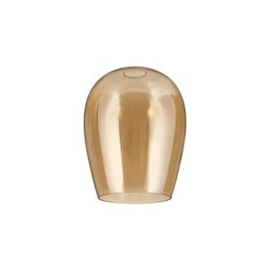 Zenth 20x25.5cm Amber Plated Wine Glass (M), Shade