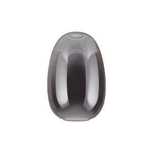 Zenth 20x30cm Smoke Plated Slim Curved Trapezium Glass (N), Shade