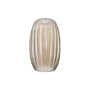 Zenth 18x29cm Champagne Ribbed Tubular Glass (O), Shade