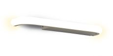 Tenerife 34cm Linear Wall Lamp Shelf With USB Socket, 8W LED, 3000K, 640lm, White, 3yrs Warranty