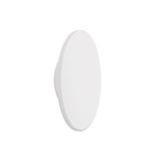 Bora Bora Wall Light 18cm Round 12W LED 3000K, 1080lm, Matt White, 3yrs Warranty