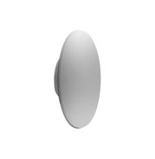 Bora Bora Wall Light 18cm Round 12W LED 3000K, 1080lm, Silver Paint, 3yrs Warranty