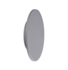 Bora Bora Wall Light 27cm Round 16W LED 3000K, 1260lm, Silver Paint, 3yrs Warranty