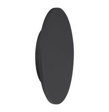 Bora Bora Ceiling/Wall Light 38cm Round 30W LED 3000K, 2400lm, Matt Black, 3yrs Warranty