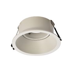 Comfort 9.6cm Round Downlight GU10, Matt White, Cut Out: 85mm, Lampholder Included