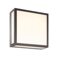 Bachelor Ceiling/Wall, 14W LED, 3000K, 1180lm, IP65, Anthracite, 3yr Warranty