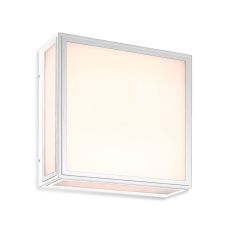 Bachelor Ceiling/Wall, 14W LED, 3000K, 1180lm, IP65, White, 3yr Warranty
