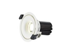 Bolor 10 Powered by Tridonic 10W 688lm 2700K 12°, White/White IP20 Fixed Recessed Spotlight , NO DRIVER REQUIRED, 5yrs Warranty