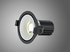 Bolor 10 Powered by Tridonic 10W 716lm 3000K 12°, Black/White IP20 Fixed Recessed Spotlight , NO DRIVER REQUIRED, 5yrs Warranty