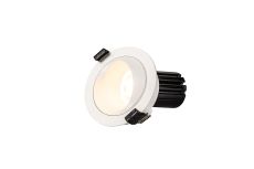 Bonia 10 Powered by Tridonic 10W 688lm 2700K 12°, White/White IP20 Fixed Recessed Spotlight , NO DRIVER REQUIRED, 5yrs Warranty