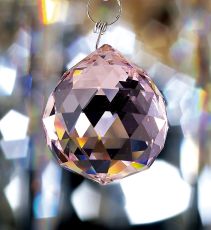 Crystal Sphere Without Ring Lilac 30mm