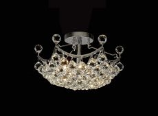 Cesto Ceiling 4 Light G9 Polished Chrome/Crystal