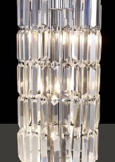 Torre Crystal 1 Metre Polished Chrome