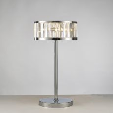 Torre Table Lamp 3 Light G9 Polished Chrome/Crystal