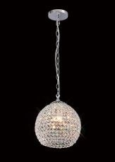 Ava Pendant 4 Light G9 Polished Chrome/Crystal