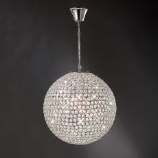 Ava Pendant 7 Light G9 Polished Chrome/Crystal