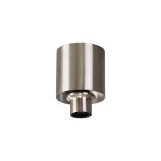 Zenth 10cm Satin Nickel 1 Light E27 Ceiling (FRAME ONLY)