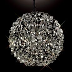 Esme Pendant 54 Light G4 Polished Chrome/Crystal, NOT LED/CFL Compatible Item Weight: 40kg