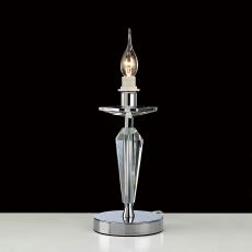 Renzo Table Lamp 1 Light E14 Polished Chrome/Crystal