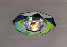 Crystal Downlight Octagonal Rim Only Spectrum, IL30800 REQUIRED TO COMPLETE THE ITEM, Cut Out: 62mm