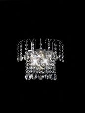 Rosina Wall Lamp Switched 2 Light G9 Polished Chrome/Crystal