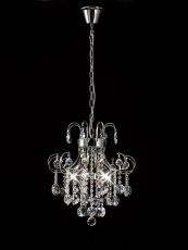 Rosina 42cm Pendant 5 Light G9 Polished Chrome/Crystal