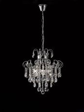 Rosina Pendant 6 Light G9 Polished Chrome/Crystal