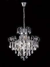 Rosina 63cm Pendant 7 Light G9 Polished Chrome/Crystal