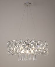 Kenzie Pendant 16 Light G9 Polished Chrome/Crystal