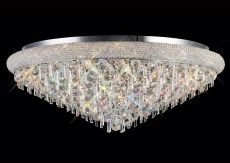 Alexandra Ceiling 18 Light E14 Polished Chrome/Crystal Item Weight: 37.3kg