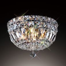 Georgina Flush Ceiling 4 Light G9 Polished Chrome/Crystal