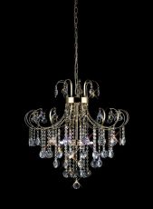 Rosina Pendant 6 Light G9 French Gold/Crystal