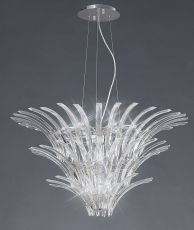 Sinclair 90cm Pendant 12 Light G9 Polished Chrome