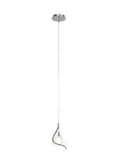 Dali Pendant 1 Light G9, Polished Chrome