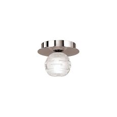 Dali 12cm Ceiling 1 Light G9, Polished Chrome