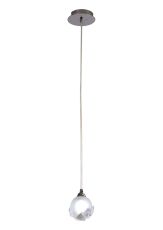 Fragma 10cm Pendant 1 Light G9, Polished Chrome