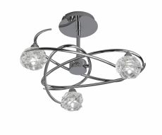 Maremagnum Ceiling 3 Light G9, Polished Chrome