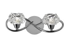 Maremagnum Wall Lamp Switched 2 Light G9, Polished Chrome