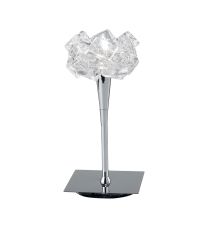 Artic Table Lamp 1 Light G9, Polished Chrome