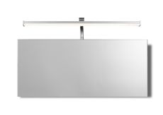 Sisley Wall Lamp 7W LED Chrome IP44 4000K, 420lm, Silver / Frosted Acrylic / Polished Chrome, 3yrs Warranty