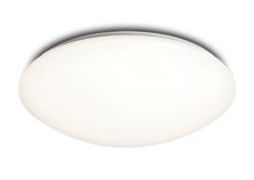 Zero E27 Flush Ceiling/Wall 5x20W Large, White Acrylic