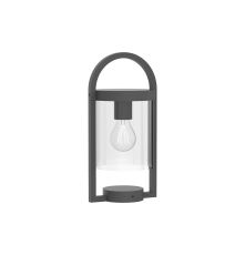Maya Pedestal Lamp, 1 x E27, IP54, Anthracite, 2yrs Warranty