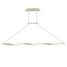 Madagascar Linear Pendant, 33W LED, 3000K, 2310lm, IP20, Sand White, 3yrs Warranty