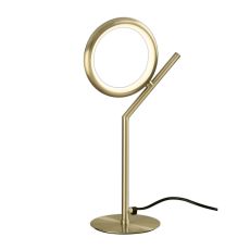 Olimpia Table Lamp, 8W LED, 3000K, 600lm, IP20, Satin Gold, 3yrs Warranty